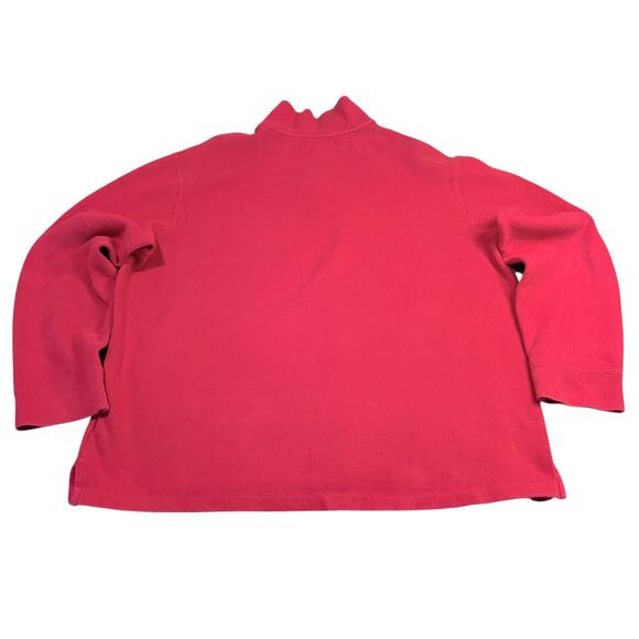 Polo Ralph Lauren Men's 1/4 Zip Red Pullover Sweater Sz XXL - Picture 3 of 7
